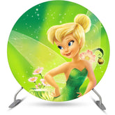 Lofaris Round Green Female Celestial Theme Wooden Backdrop Kit